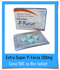 Extra Super P-Force 200mg liek na stoporenie a oddialenie erekcie