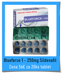 Blueforce 250mg Sildenafil extra sila