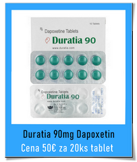 Duratia 90mg Dapoxetin na oddialenie erekcie